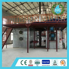 Plastics recycle machine