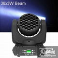 36x3W Moving Head Beam Light Mini Stage Light 2