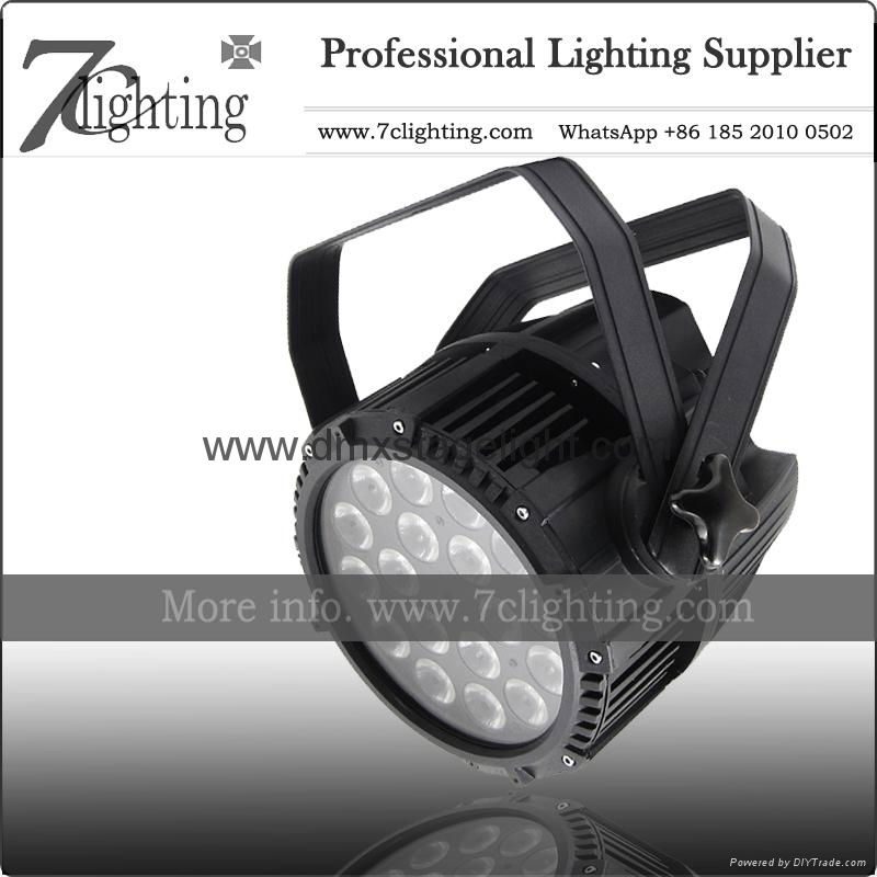 18x12W LED PAR RGBW Outdoor LED Project Light 2