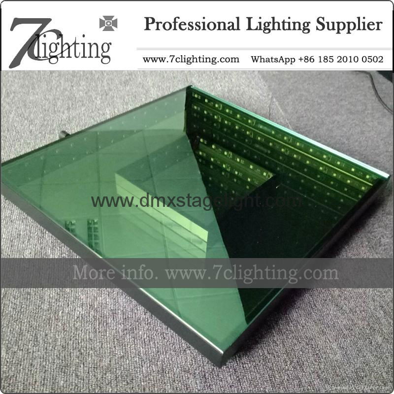 Mirror LED Dance Floor Colorful Stage Floor Lighting Event Service 2