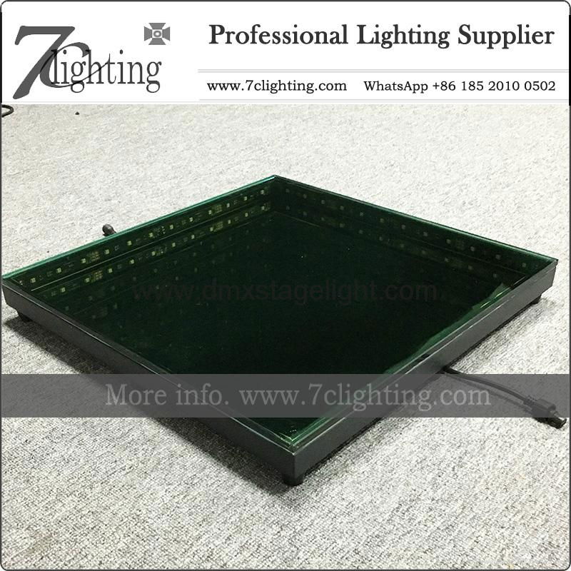 Mirror LED Dance Floor Colorful Stage Floor Lighting Event Service 4