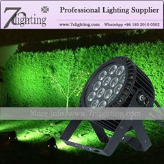 14x15W RGBWA LED PAR Flat Spotlighting