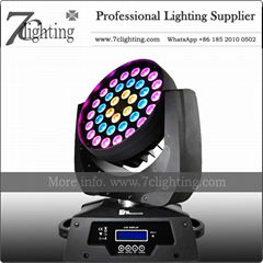 36x10W Zoom Moving Head Wash Light