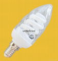 Candle shape energy saving lamp 1