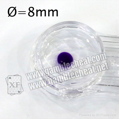 IR contact lenses with 8mm pupil diameter