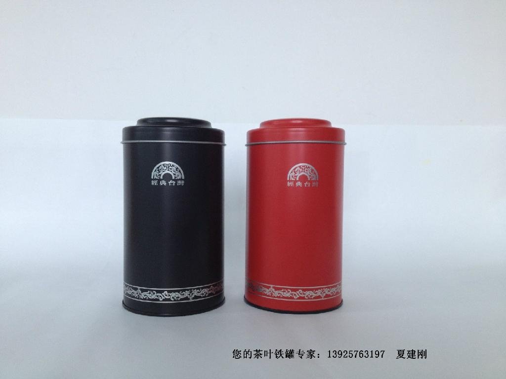 雲南老樹紅茶包裝鐵罐(83*153) 2