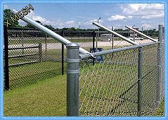 A392 50x50mm heavy galvanized coating chain link fence