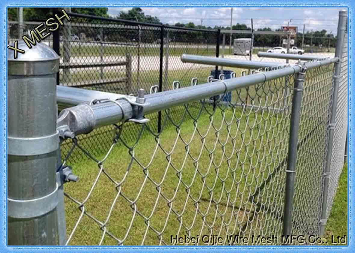 A392 50x50mm heavy galvanized coating chain link fence 2