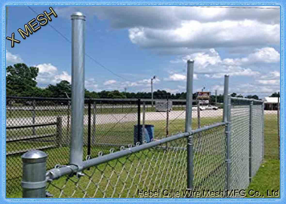 A392 50x50mm heavy galvanized coating chain link fence 3