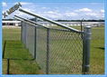 A392 50x50mm heavy galvanized coating chain link fence