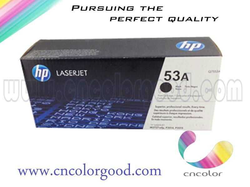 Original HP printer toner 7553A 2