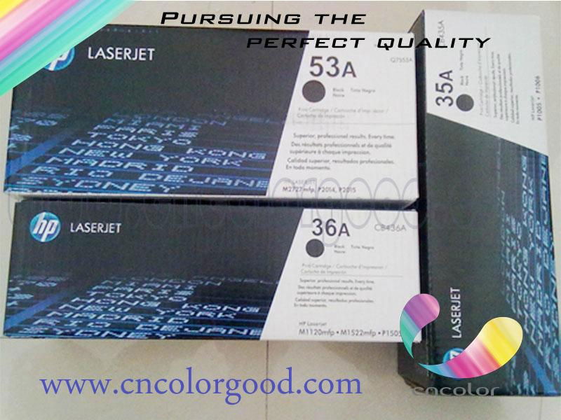 Original HP printer toner 7553A 3