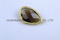 bezel gemstone jewelry bezel gemstone earring Korea hot sale,USA fashion design  4