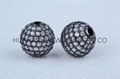 CZ micro pave charms,CZ micro pave oval beads,oliver,round,square,diamond beads 2