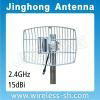 5.5GHz 27dBi Grid parabolic antenna