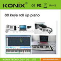 88keys hand roll piano with MIDI for kids 4