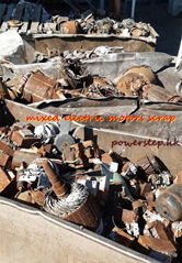 Mixed electric motor scrap