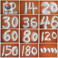 sand blasting media white fused alumina macrogrit 2
