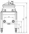 made in china Silicon insulator epoxy hydraulic gel molding machine				