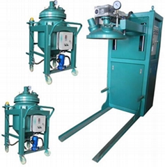 cable accessories epoxy resin apg automatic clamping machine