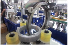 voltage transformer coiling machine