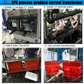 resin transfer molding machine for LSR material insulator 7