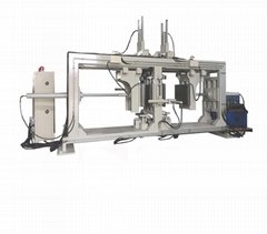Low noise resin transfer molding machine