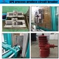 Low noise resin transfer molding machine for current transformer