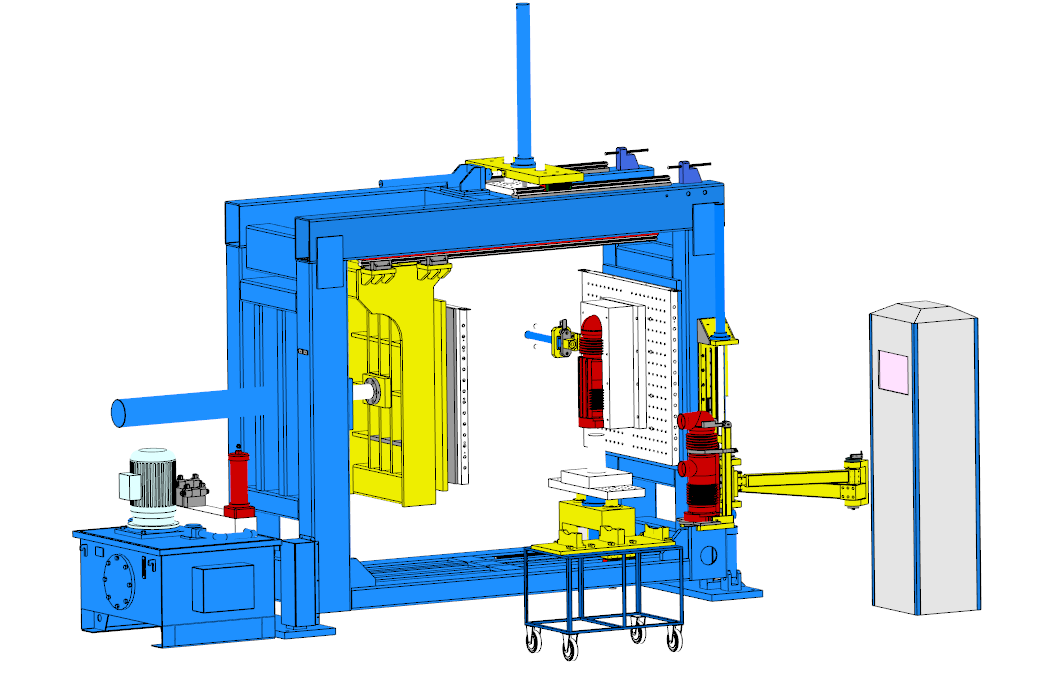 apg epoxy resin clamping machine for Medium Voltage Instrument Transformer 2