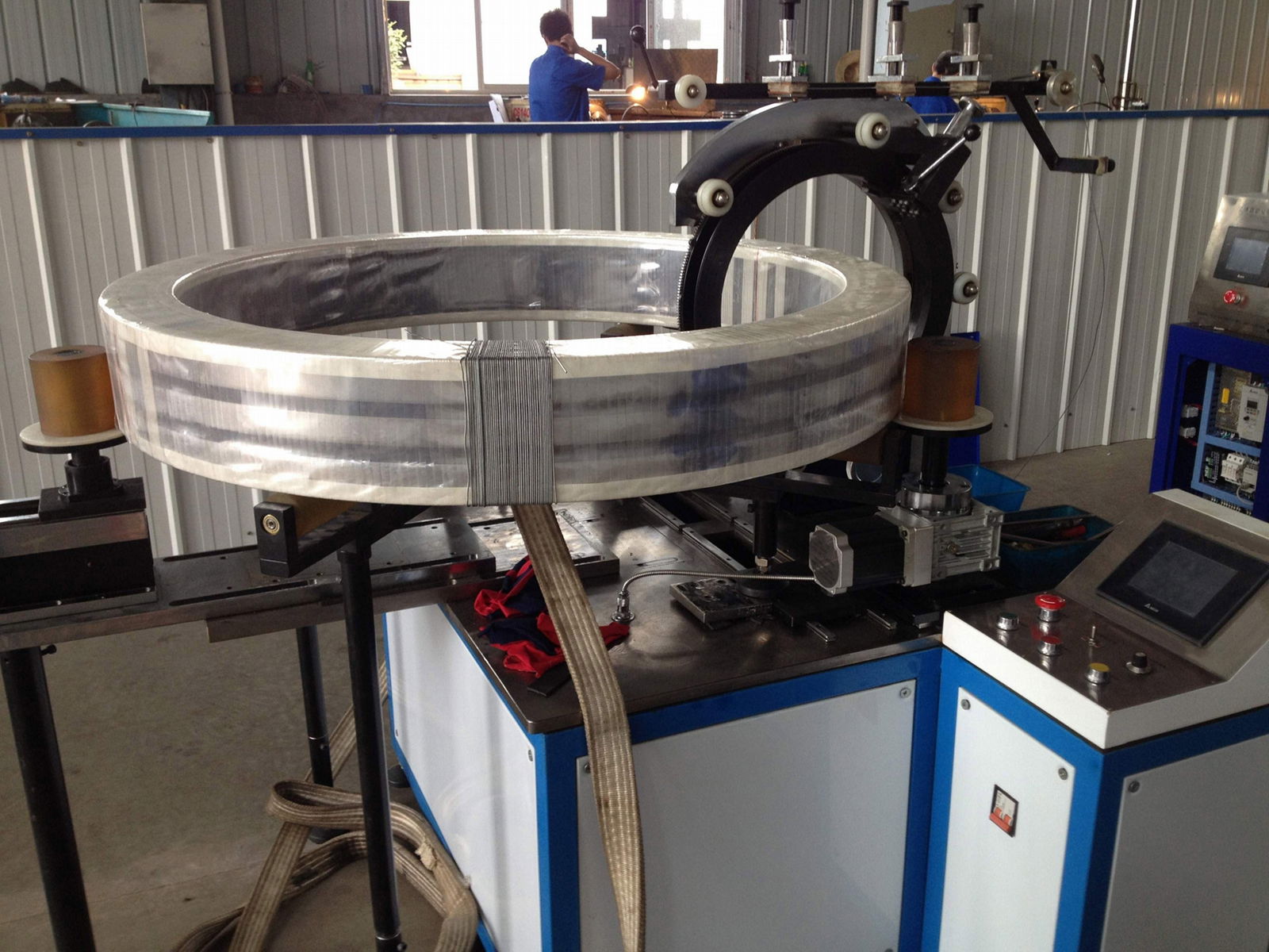 high efficiency toroidal transformer winding machine     4