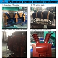 advanced bushing with connection Epoxy resin pressure gel molding machine 				