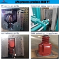LSR material insulator Silicon insulator epoxy resin apg clamping machine