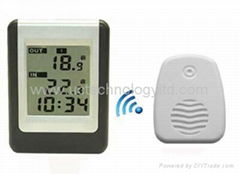 Wireless Thermometer Clock