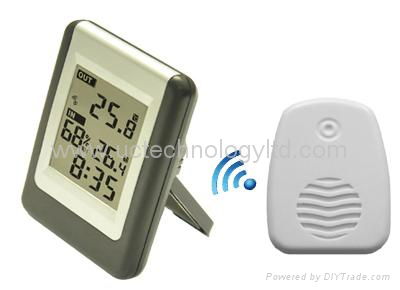 Wireless Thermo-hygrometer Clock 2