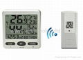 Wireless Weather Station Clock with 8