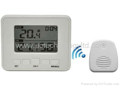 Wireless Thermo-hygrometer Clock 2