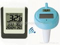 Wireless  8 channel Solar Pool Thermometer  1