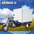 MOTOR TRICYCLE BD200ZH-1E moto furgon cool box Triciclo motocarro Triporteur tri