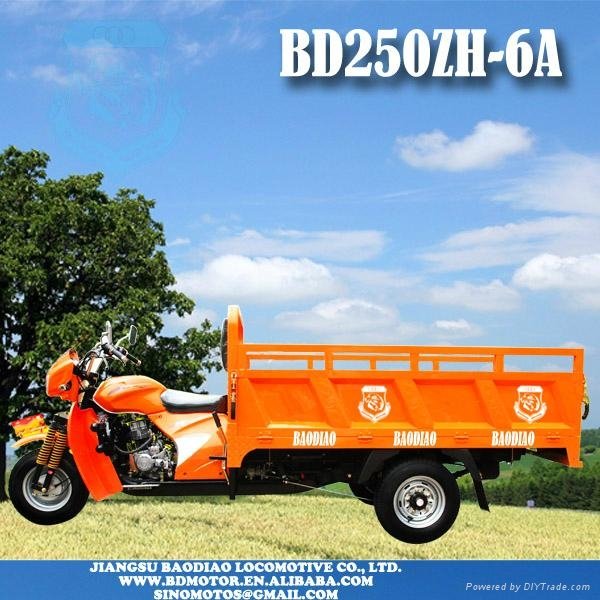 MOTOR TRICYCLE BD250ZH-6A Trimoto de carga Triciclo Motocar motocarro mototaxi T 1