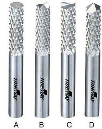 Rotary Burrs Micro - Grain Carbide End Mill For Cutting Cast Iron, Cast Steel