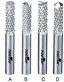 Rotary Burrs Micro - Grain Carbide End Mill For Cutting Cast Iron, Cast Steel