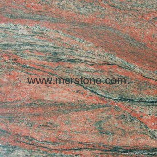 multicolor red granite factory