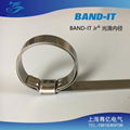 BAND-IT 不鏽鋼預制管夾 卡箍 光滑內徑 美國原裝進口 2