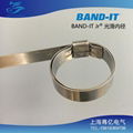 BAND-IT 不鏽鋼預制管夾 卡箍 光滑內徑 美國原裝進口 3