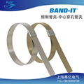 BAND-IT 中心穿孔管夾