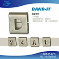 BAND-IT不鏽鋼字母標牌  2