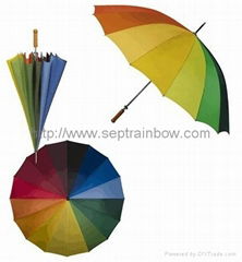 Rainbow Golf Umbrella 