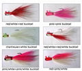 BUCKTAIL JIG. JIG HEAD WITH BUCKTAIL