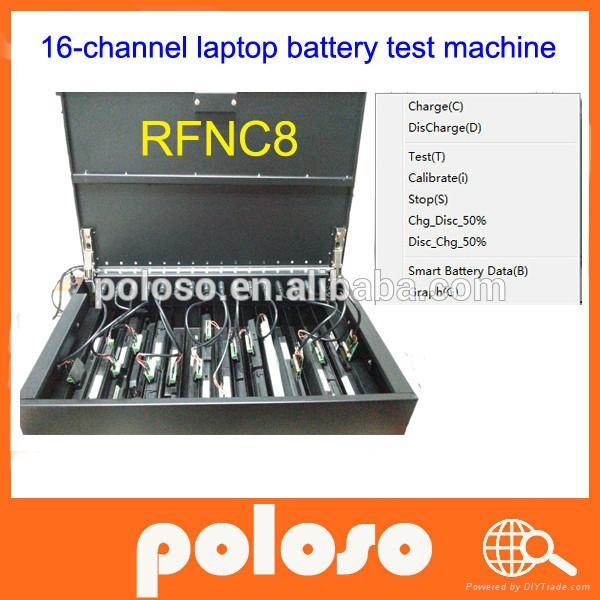 poloso 16channels external laptop battery tester for hp dell acer asus