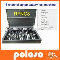 poloso 16-channels external laptop battery tester for hp dell acer asus toshiba